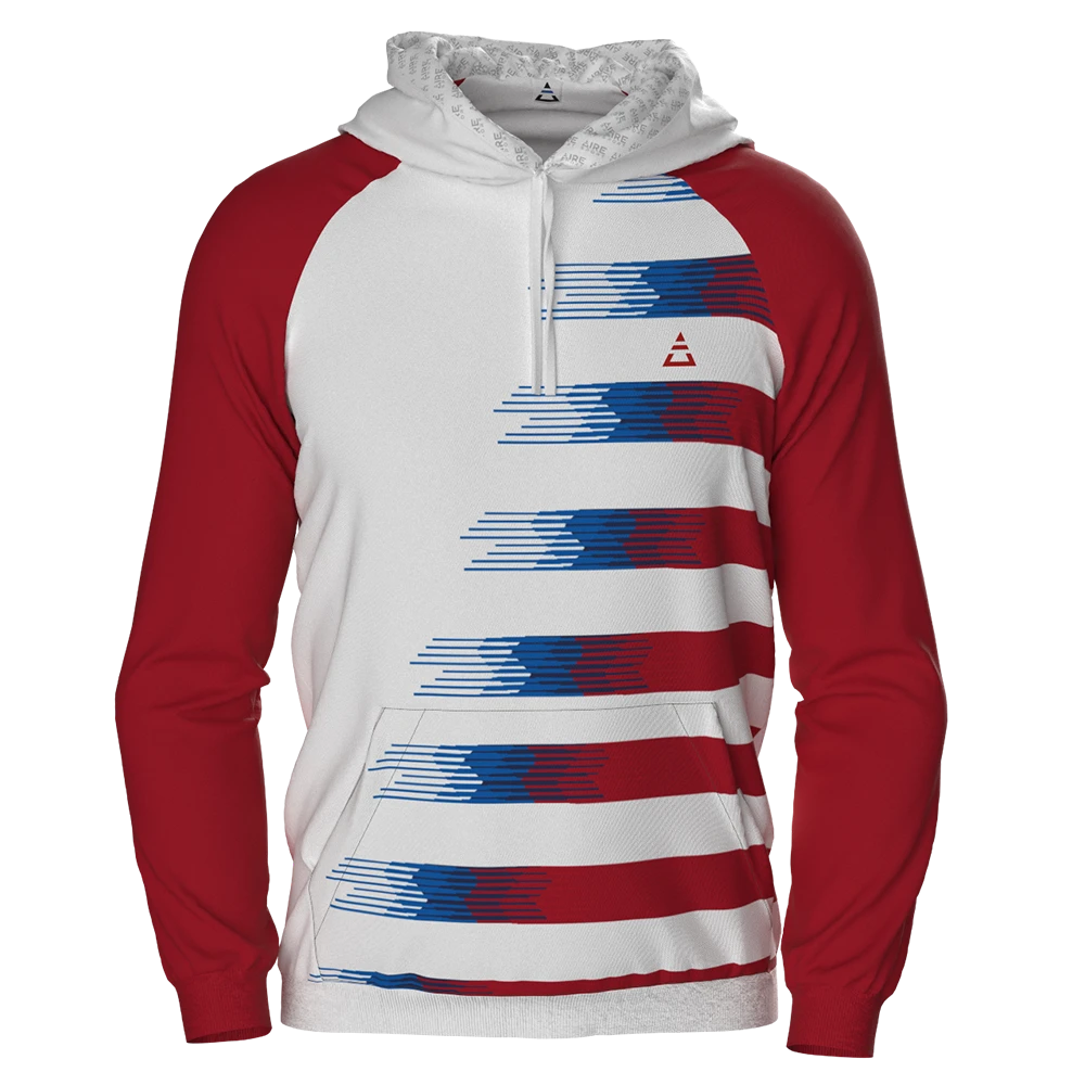 Sudadera capucha ranglan bolsillo canguro