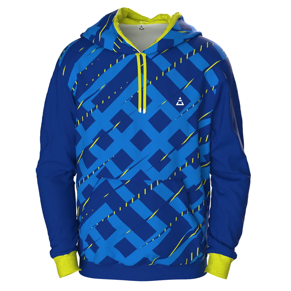 Sudadera capucha recta bolsillo canguro