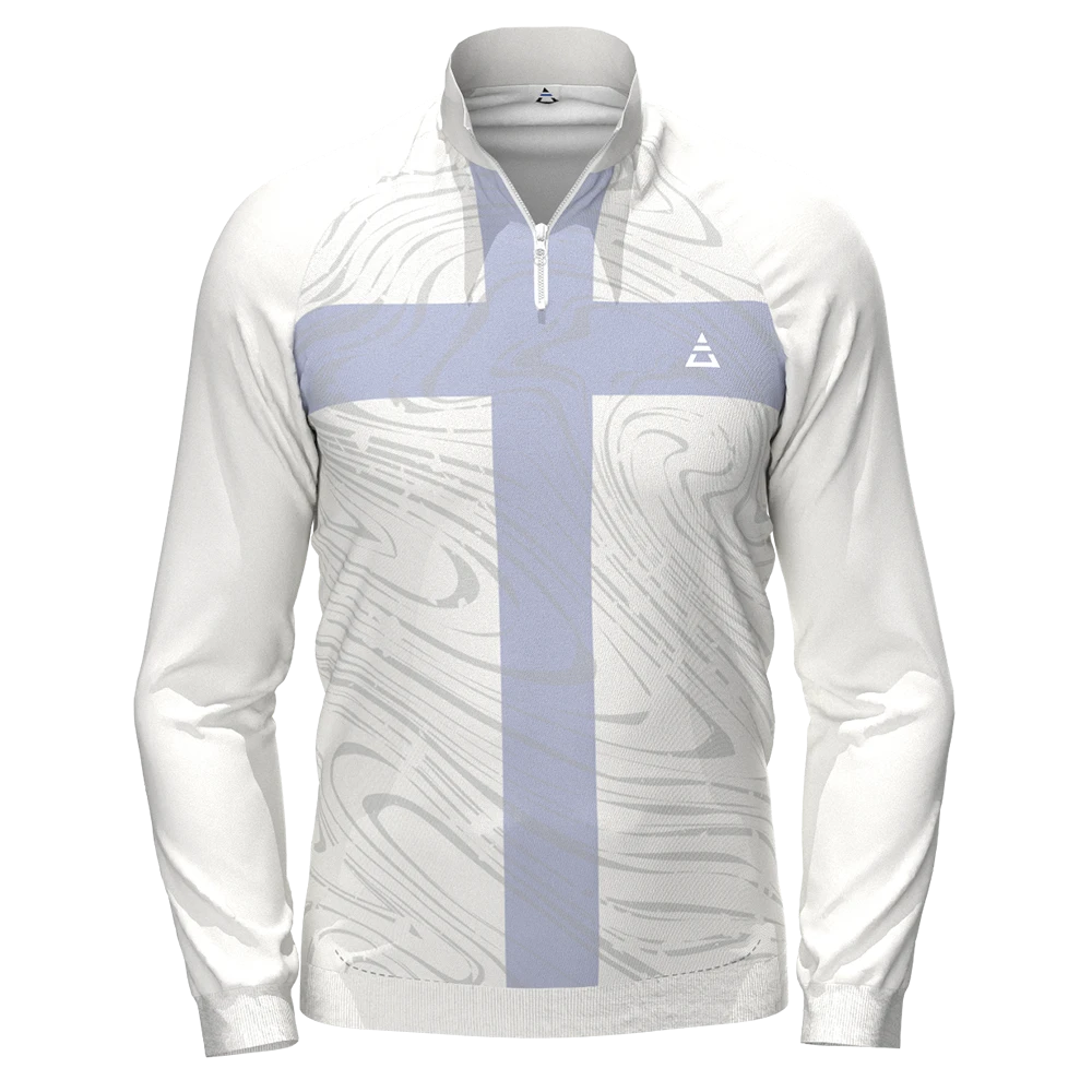 Sudadera media cremallera ranglan