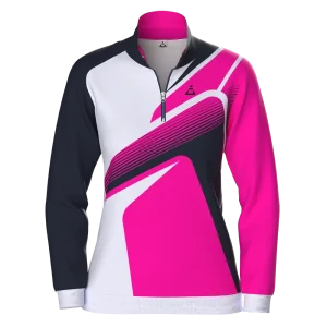 Sudadera media cremallera recta