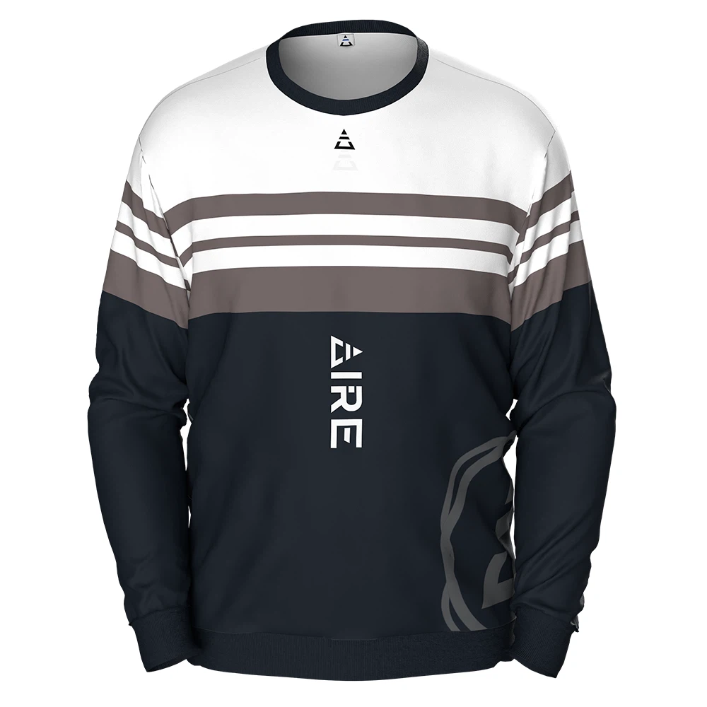 Sudadera básica manga recta