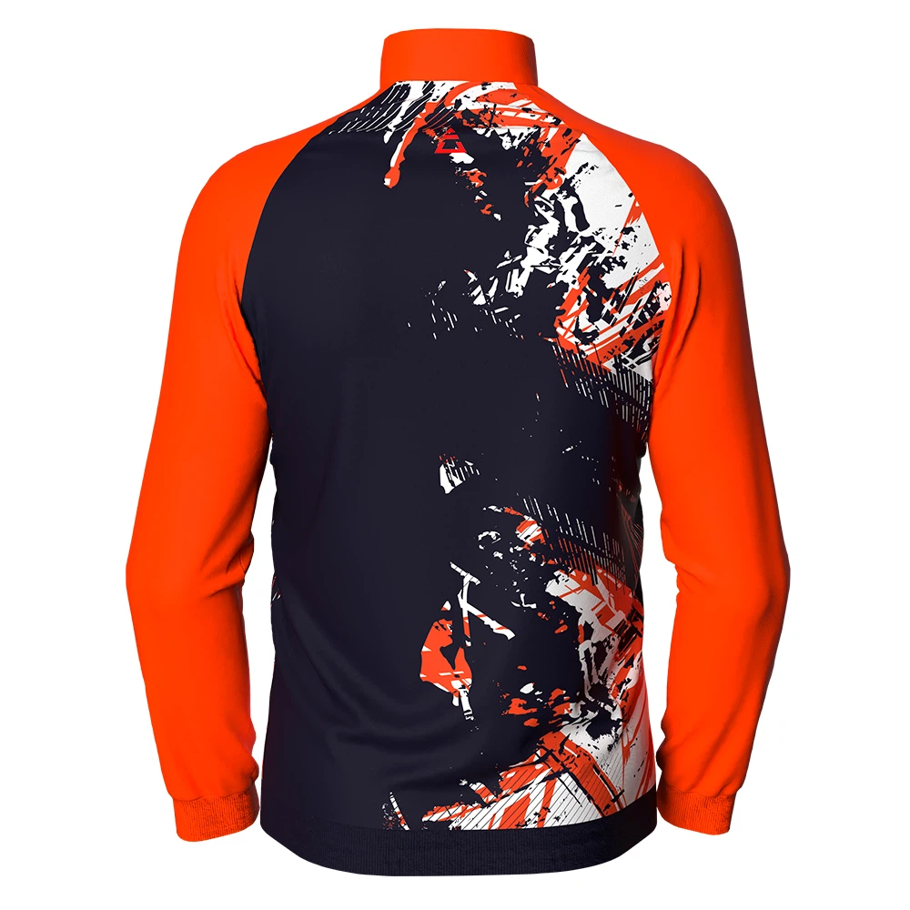 Sudadera media cremallera ranglan