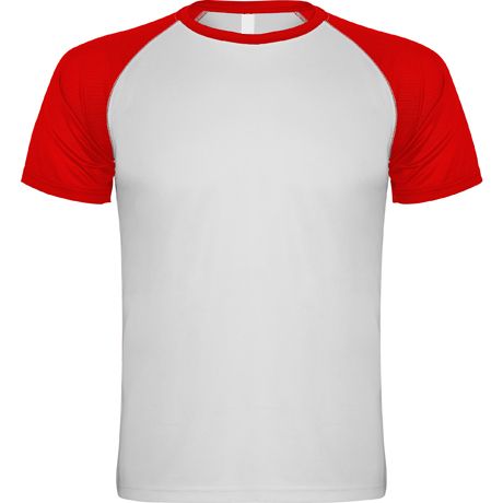 Camiseta ranglan BARESE 100% poliéster personalizada - Imagen 25