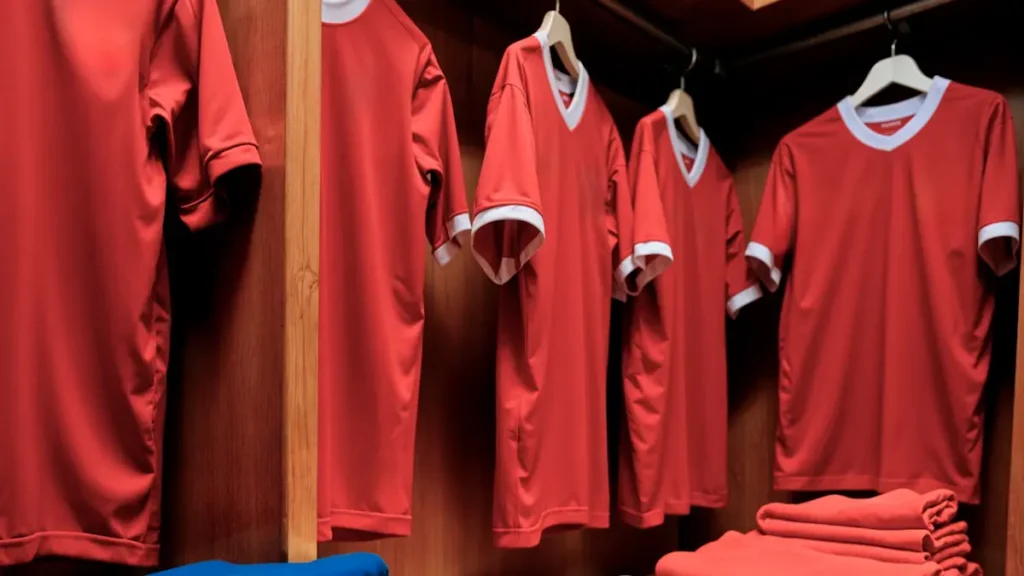 Equipación personalizada del club que fortalece la identidad del equipo.